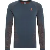 Odlo - Base Layer Top Crew Neck L/S Performance Warm Eco - Synthetisch ondergoed S, blauw