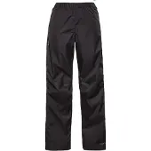 Vaude - Women's Fluid Full-Zip Pants S/S - Regenbroek 44 - Short, zwart