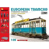MiniArt Modelbouwpakket Treinen - 38009 European Tramcar - strassenbahn triebwagen 641 Plastic - 1:35 - Modelbouw