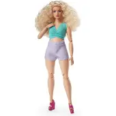 Barbie Signature Looks Blond Hair Doll Roze