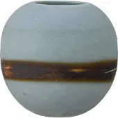 Creative Collection Melike Vaas, Blauw, Glas