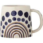 Bloomingville Shama mokken oranje set van 6 stuks - 82060441