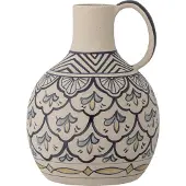 Bloomingville Nadya Vaas, Blauw, Steengoed