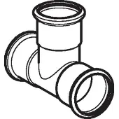 Geberit T-stukken Mapress Kopergas gelijk aan 28 mm (34531)