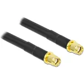 DeLOCK Antenna Cable RP-SMA plug to RP-SMA plug LMR/CFD300 2 m low loss