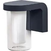 Ledvance SMART+ WiFi Outdoor Cascade Wall, RGB dimbaar, zwart, Aluminium, Modern, slimme wandlamp buiten