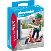 Playmobil Special Plus Hipster met e-scooter - 70873