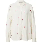 Fabienne Chapot Blouse crème / rosa / rood / zwart