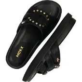 Mexx Dames Slippers Romy Phoenix - Zwart - Maat 39