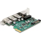 DeLOCK PCI Express x1 Card to 3 x USB 5 Gbps Type-A female + 1 x Gigabit LAN