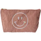Clayre & Eef Toilettas Dames 20x5x12 cm Roze Synthetisch smile