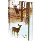Bekking & Blitz Notitieboek A5, harde kaft: Drawn to Nature, Rien Poortvliet