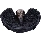 Nemesis Now - Gothic Decoratieve Artikelen - Edgar's Raven - voor Geen - zwart-beige - Maat Standard