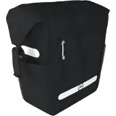 Gazelle Cargo Enkele Fietstas - Reflecterend - 16 Liter - Zwart