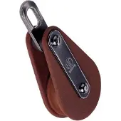 Talamex 30510 Hye Tradutuibak Tufnol Single Pulley Bruin 13 mm