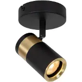 Lucide GORIK - Plafondspot - 1xGU10 (MR16) - Zwart