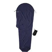 Cocoon - MummyLiner Cotton Flanell - Reisslaapzak 241 x 90/56 cm, blauw
