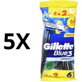 Gillette - Blue3 - Smooth - Wegwerpscheermesjes - 30 Stuks - Voordeelverpakking