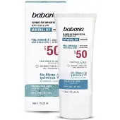 Babaria Zonnebrandcreme - - SPF50 - Mineraal - Gevoelige Huid - Crème