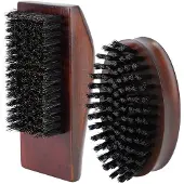 Lussoni Beard Brush Set - Vegan + Natural Brush