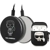 Karl Lagerfeld AirPods-hoesje Klbppboa2K + Powerbank Ikonik