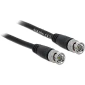 DeLOCK BNC kabel | RG59 | 75 Ohm | koper | zwart | 2 meter