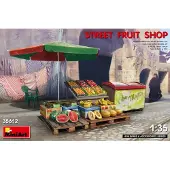 Mini art Modelbouwpakket Militaire voertuigen - 35612 Street Fruit Shop Plastic - 1:35 - Modelbouw