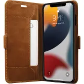 dbramante1928 Copenhagen Slim Apple iPhone 13 Pro Book Case Leer Bruin