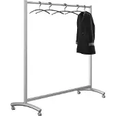 Kerkmann Garderoberek Event, aluminium zilver