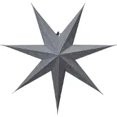Star Micronics Kerstster "Decorus" Zilver - 75cm