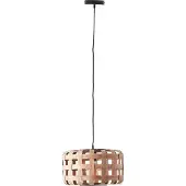 Brilliant Woodline - Hanglamp - E27 max 1x60W - Natuur/Zwart