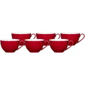 Ritzenhoff & Breker Kaffeetassen Doppio 200 ml Set van 6