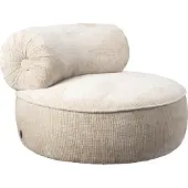Dutchbone Tilbury Loungestoel Naturel Beige