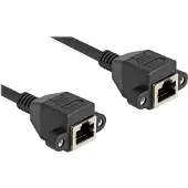 DeLOCK RJ50 Extension Cable female to female S/FTP 2 m black