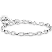 Thomas Sabo - X0291-001-21-L19 - Armband - 925 zilver - Dames - Goldbär zilverkleurig - 19cm