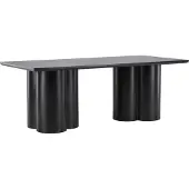 Venture Home Olivia eetkamertafel 100x210 cm zwart.
