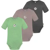 Normani Rompertje/body 'Tauranga' beige / antraciet / groen
