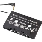 Hama - AUDIO CD CASSETTE ADAPTER - ZWART