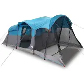 vidaXL Tunneltent voor gezin 8-persoons waterdicht blauw