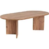 Hannah Home Kalune Design Ovale Salontafel - Sable - 119 x 60 x 40 cm - Atlantic Pine
