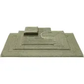 Vandyck Badmat Houston Toiletmat 60x60 salie