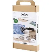 Ginza.se Gel Printing Tool Craft Kit Transparant