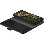 dbramante1928 Lynge Bookcase voor de Apple iPhone 15 - Zwart