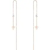 Tamaris Oorbellen rose-goud / transparant