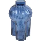 Countryfield Vaas ro Ledger L d.blauw