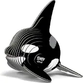 Eugy 3D Puzzel - Orka - Zeedieren - Duurzaam - Verzamel Ze Allemaal - 6 Jaar