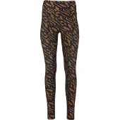 Athlecia windia w printed tights lange trainingslegging dames -