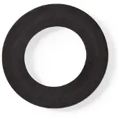Nedis Rubber Afdichting voor Slang | 3/4'' | 10 Stuks | Zwart | 1 stuks - WARU34BK10