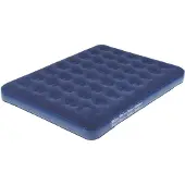 Trigano - Slaapmatten - Matelas Velours Pompe Intégrée 2p voor Unisex - Blauw