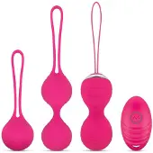 EasyToys Online Only Kegelbal Set Met Afstandsbediening - Roze